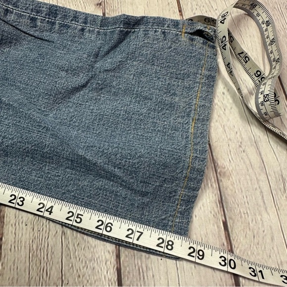 lucky brand dungarees gene montesano Classic Blue Womens Jeans 4 27 button fly - Picture 6 of 8